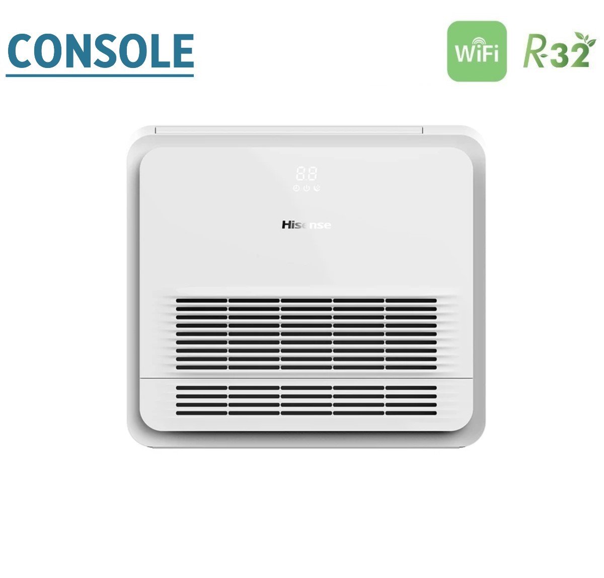 hisense climatizzatore condizionatore hisense dual split console 918 con 2amw50u4rxa r 32 wi fi optional telecomando di serie incluso 900018000