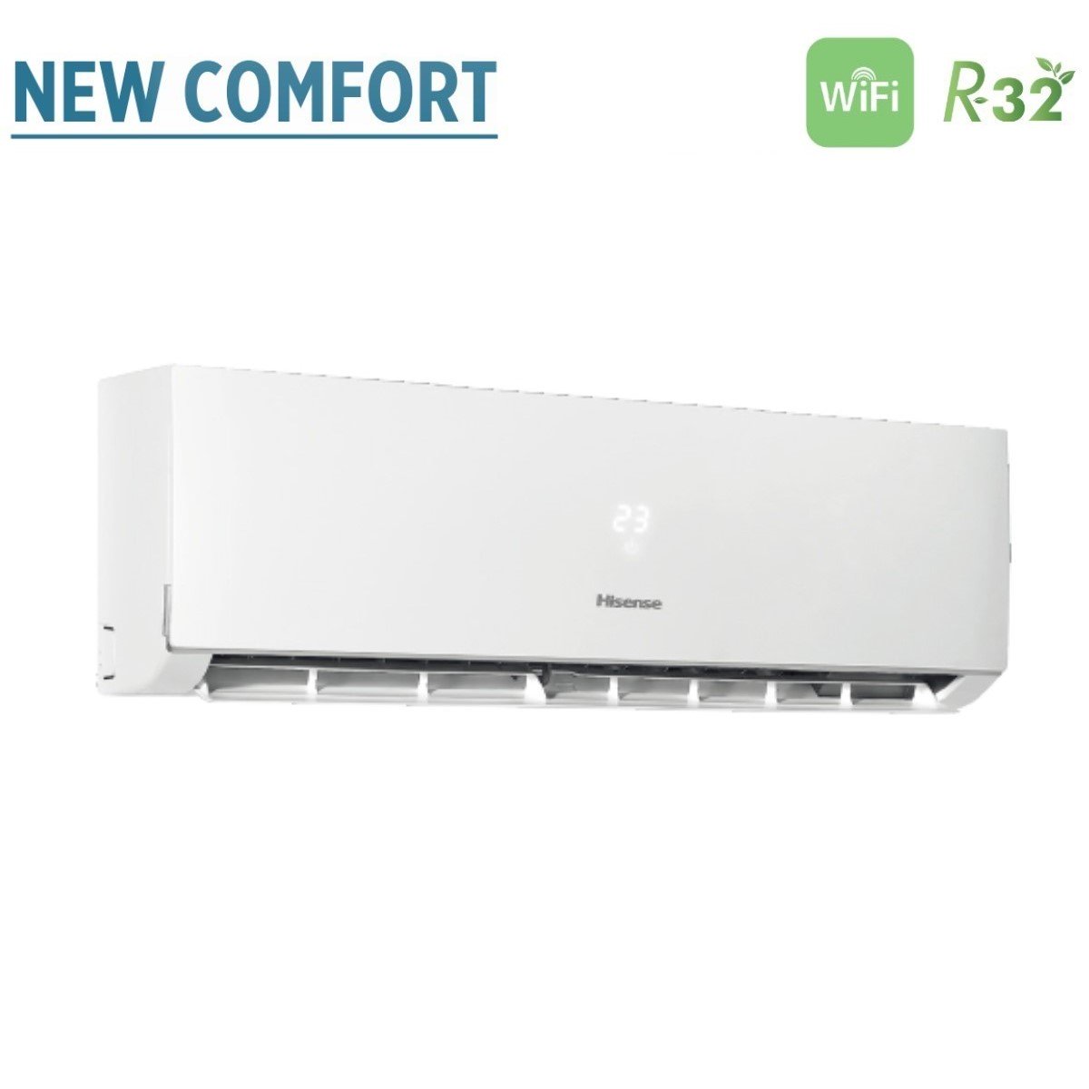 hisense climatizzatore condizionatore hisense trial split inverter serie new comfort 9912 con 4amw105u4raa r 32 wi fi optional 9000900012000