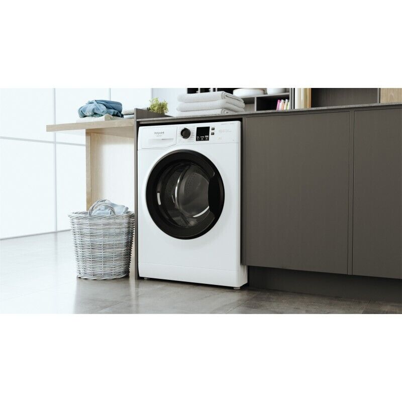 hotpoint lavatrice a carica frontale hotpoint active 40 7 kg nf725wk it classe b a85xl595xp54 1200 giri inverter funzione vapore ean 8050147653210