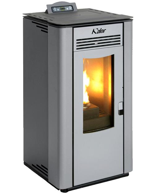 kalor stufa a pellet kalor modello miriam 10 887 kw in acciaio vari colori disponibili bianca