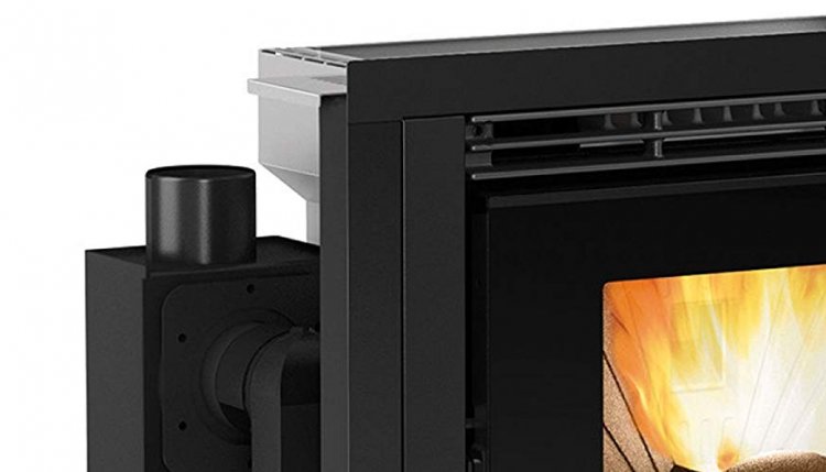 la nordica inserto camino a pellet ventilato la nordica modello comfort p70 h49 97 kw