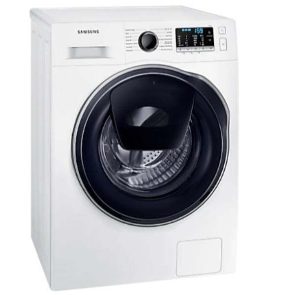 lavatrice a carico frontale samsung 8 kg slim ww8nk52e0vw classe c a85xp456xl60 1200 giri addwash ecolavaggio vapore igienizzante ean 8806090571565