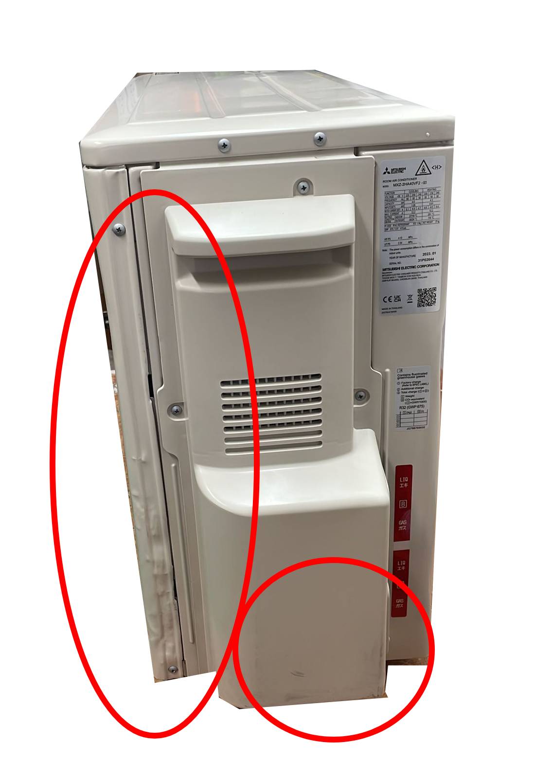 mitsubishi electric area occasioni climatizzatore condizionatore mitsubishi electric dual split inverter serie smart msz hr 912 con mxz 2ha40vf r 32 wi fi optional 900012000 ao1011