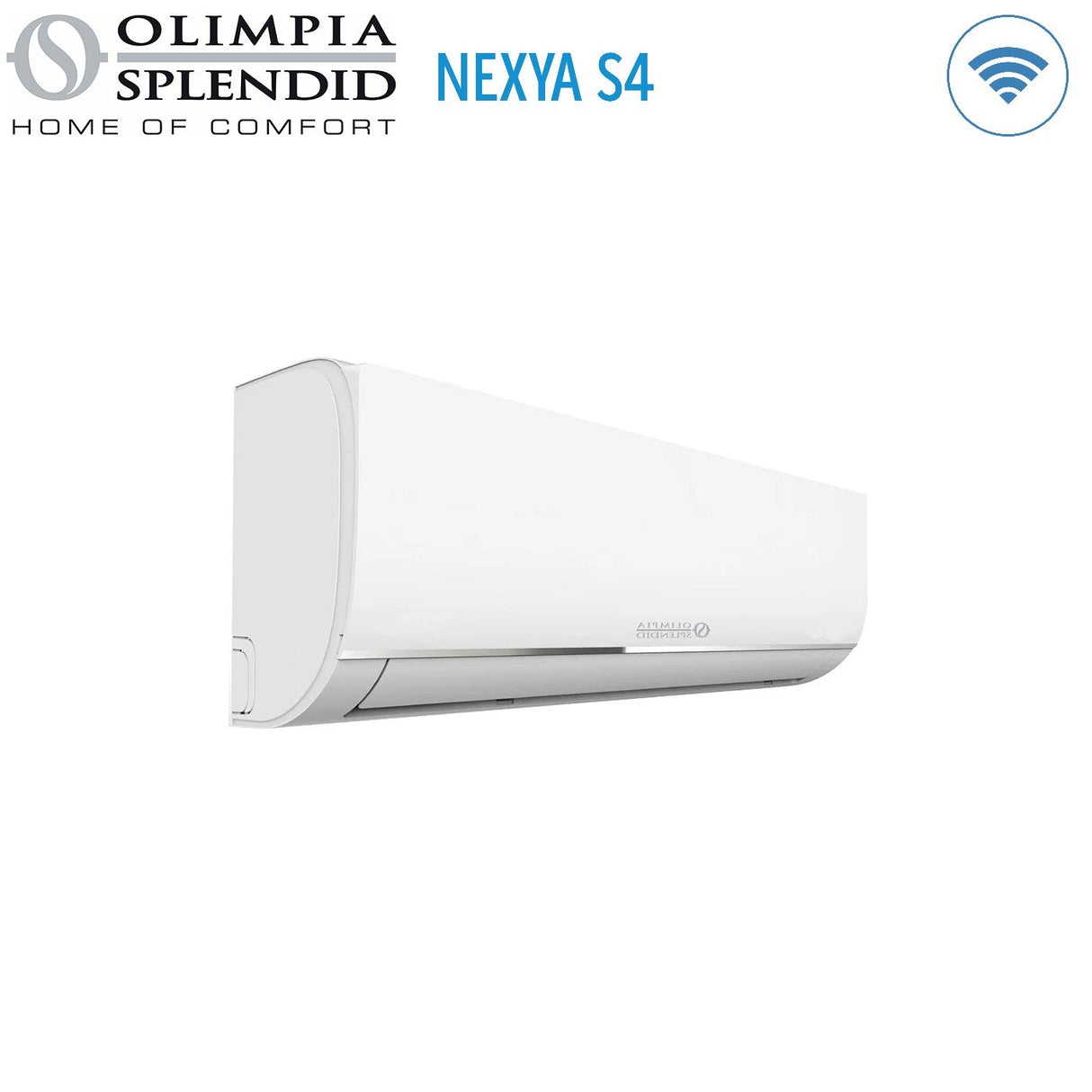 olimpia splendid climatizzatore condizionatore olimpia splendid dual split inverter serie nexya s4 99 con os cemyh14e1 r 32 wi fi optional 90009000 novita ean 8055776916910