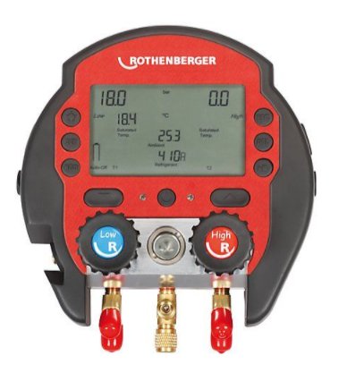 rothenberger rothenberger set in valigetta con due termometri rocool 600