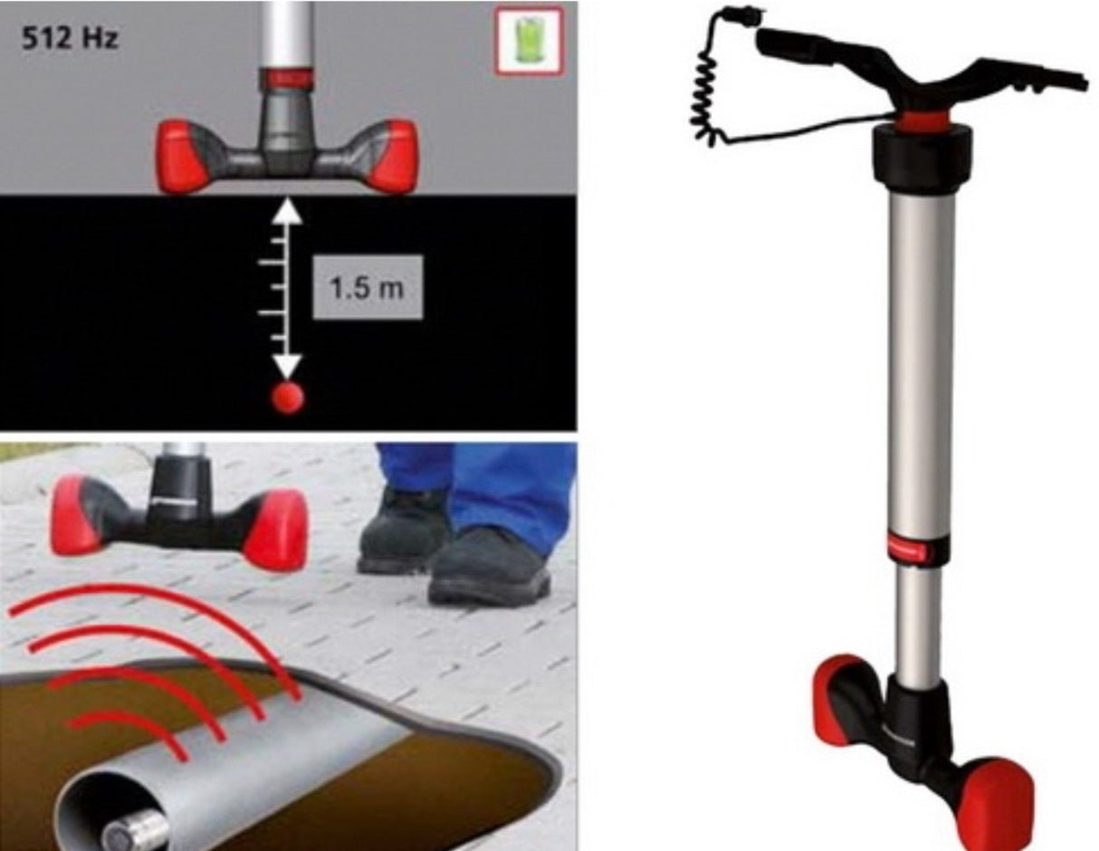 rothenberger set videocamera per ispezione rothenberger modello roscope i200 3 in 1 modul roloc plus in valigetta di plastica