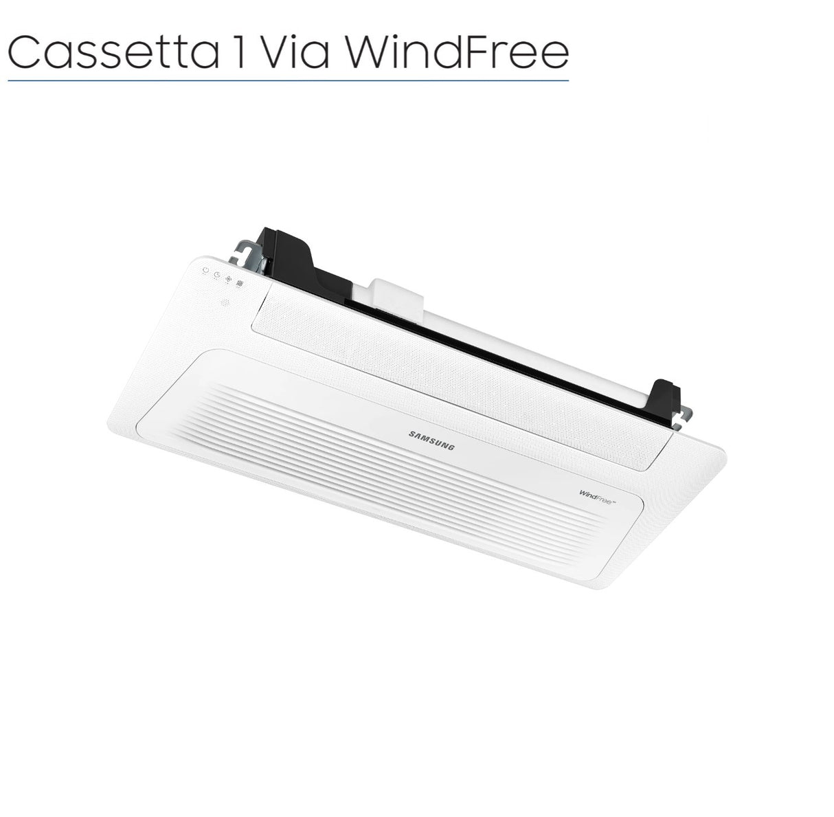 samsung unita interna samsung cassetta windfree 1 via slim 12000 btu aj035tn1dkg r 32 wi fi optional con pannello incluso