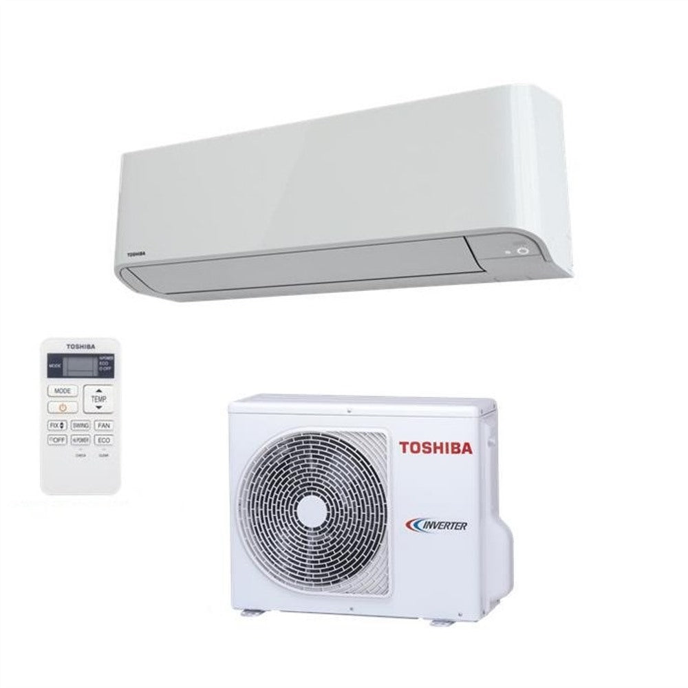 toshiba climatizzatore condizionatore toshiba inverter serie mirai 13000 btu ras 13bkvg e r32 wi fi optional