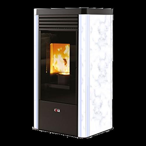 anselmo cola stufa a pellet anselmo cola mod klean 827 kw wi fi vari colori disponibili novita nera ean 99811631