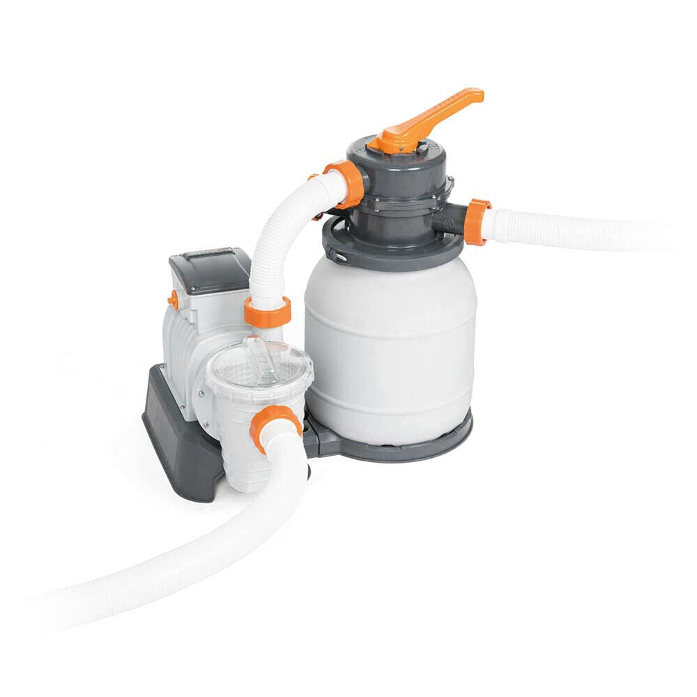 bestway piscina fuori terra bestway 56466 power steel 549x274x122h top di coperturascaletta rampa esternapompa filtrante 14 812 litri