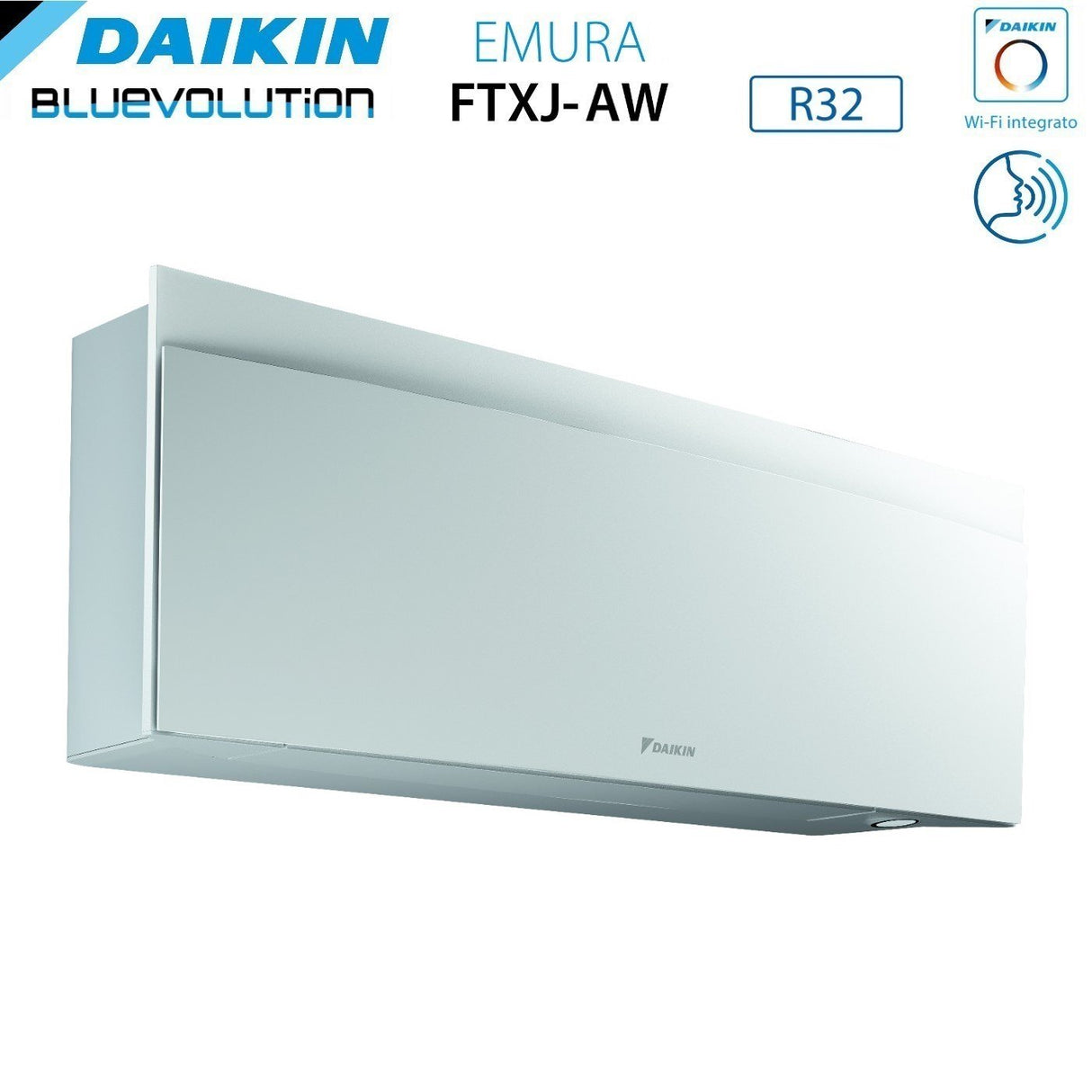 daikin climatizzatore condizionatore daikin bluevolution penta split inverter serie emura white iii 99121212 con 5mxm90n r 32 wi fi integrato 90009000120001200012000 colore bianco garanzia italiana