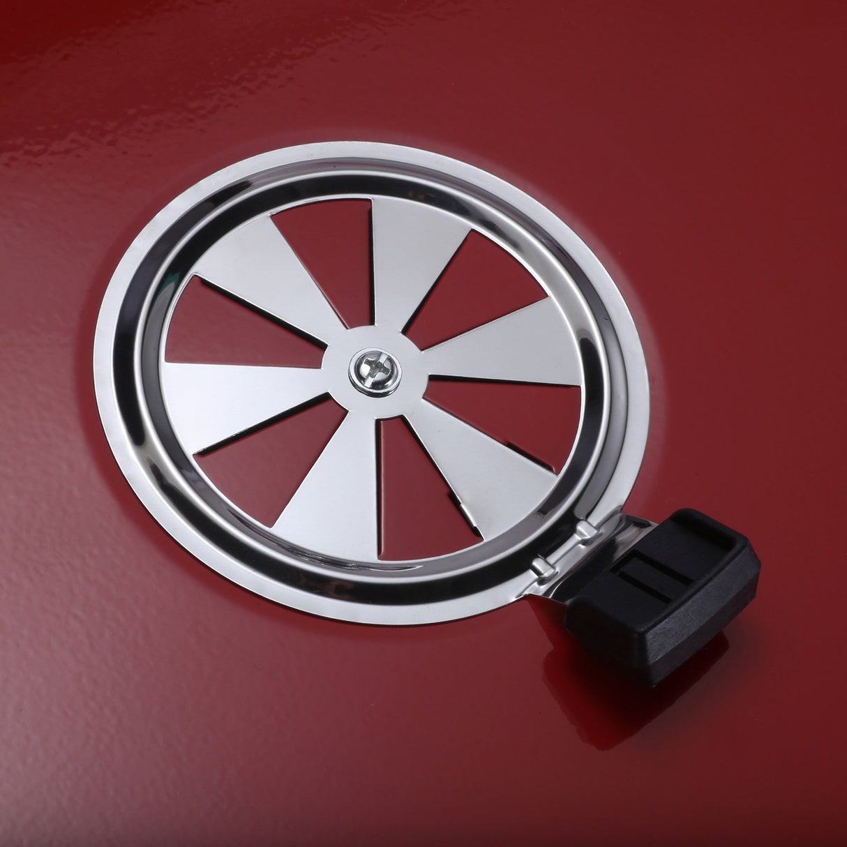 easycomfort easycomfort barbecue a carbonella con coperchio e ruote in acciaio rosso nero ean 8054111847223