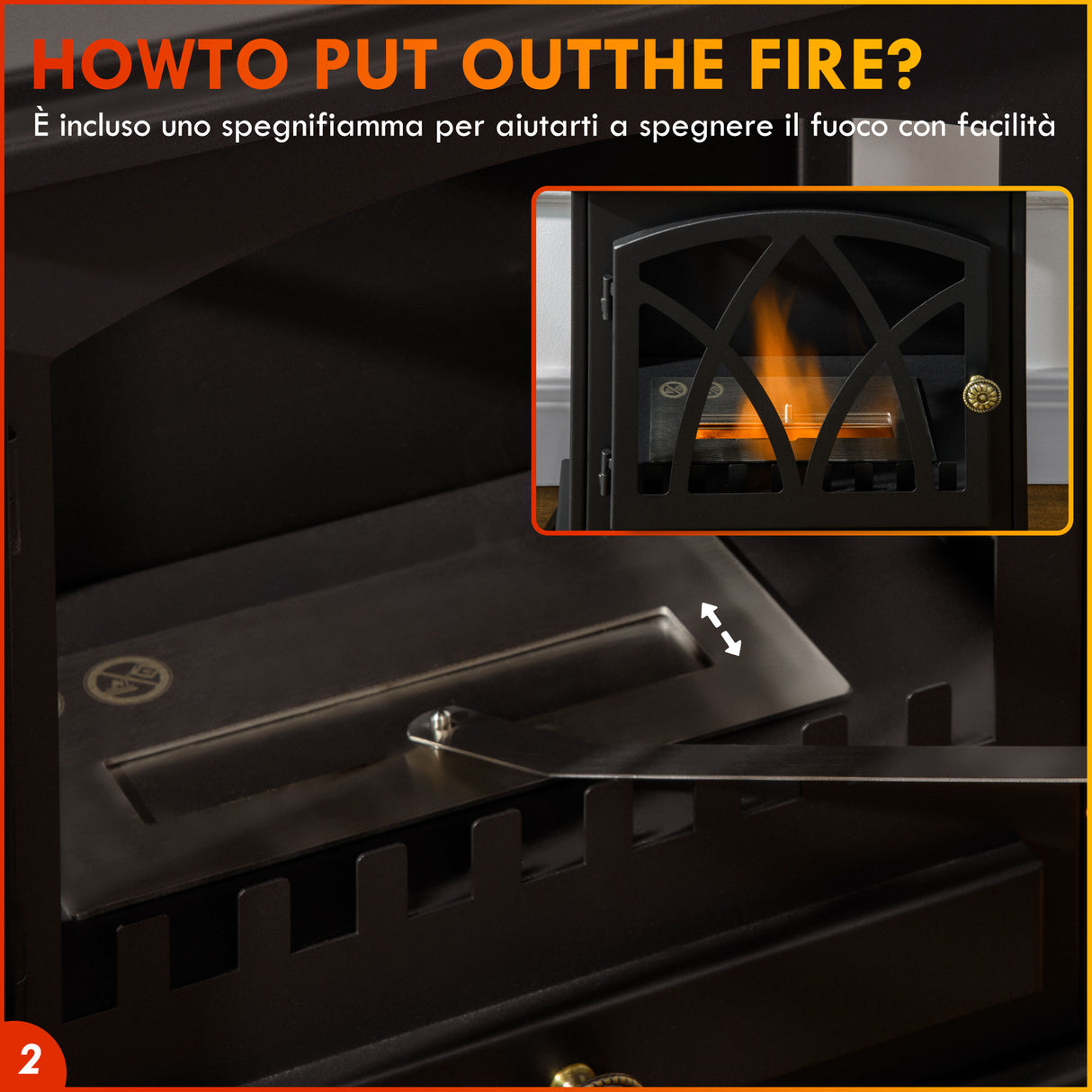 easycomfort easycomfort camino a bioetanolo da terra con bruciatore da 1 2l e copertura 25 45x28x54cm nero