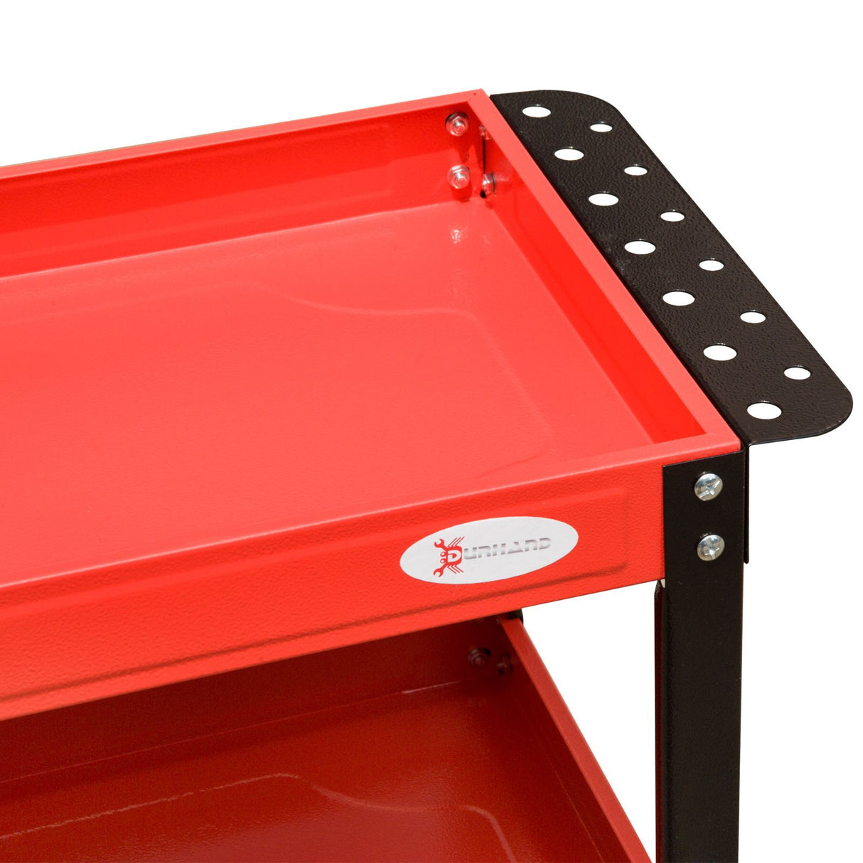 easycomfort easycomfort carrello da officina portautensili 3 ripiani rosso 70x35x75 5cm ean 8054111842747