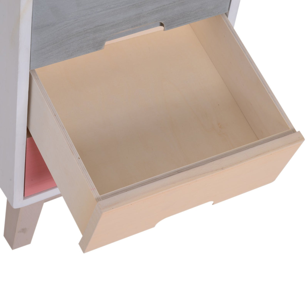 easycomfort easycomfort comodino in legno colorato 3 cassetti 30x34x51cm ean 8054111847155