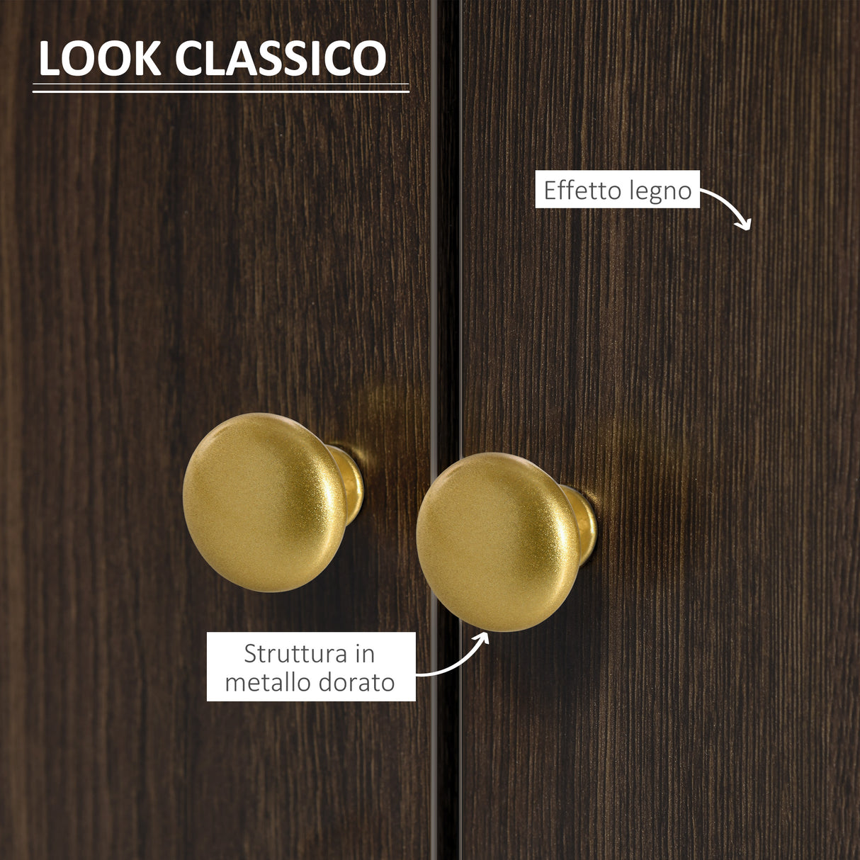 easycomfort easycomfort credenza moderna 3 cassetti e ripiano interno regolabile in mdf 120x42 5x80cm marrone