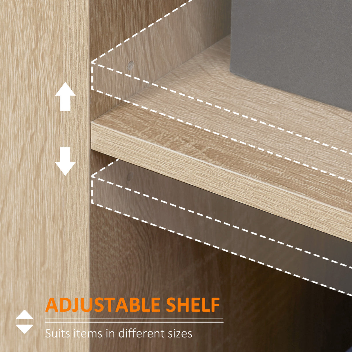 easycomfort easycomfort credenza moderna multiuso con armadietto e cassetto in legno 80x30x96 5cm