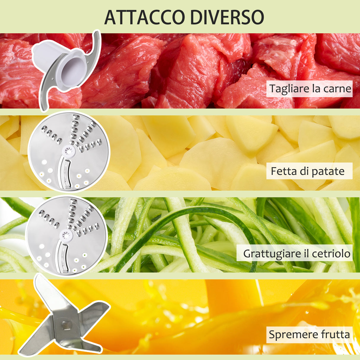 easycomfort easycomfort frullatore da 500w con caraffa lama a s e lama a 4 punte in acciaio inox as e abs 2 velocita regolabili 20 5x19x16cm bianco