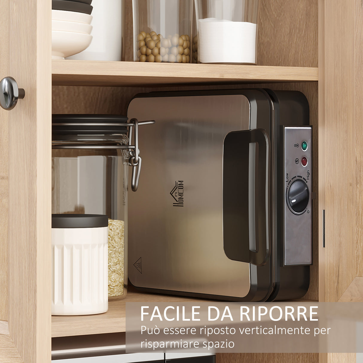easycomfort easycomfort macchina per waffle con piastre antiaderenti e temperatura regolabile 1200w nero
