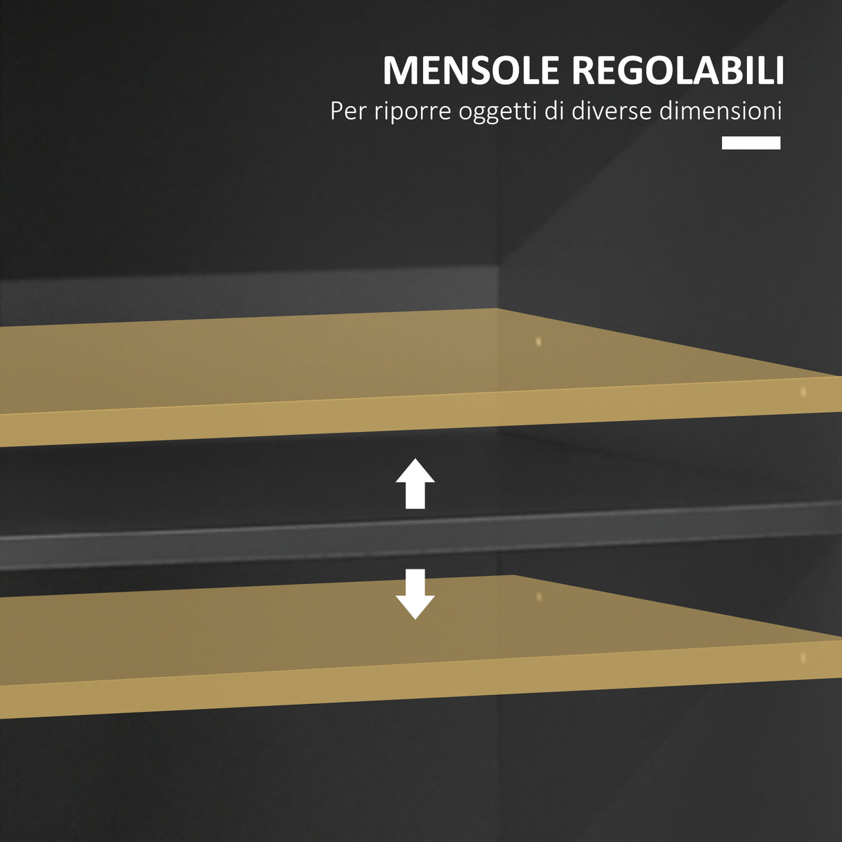 easycomfort easycomfort mobile dispensa alto con ripiani regolabili aperti cassetto e armadietto in truciolato e mdf 60x42x180 cm grigio