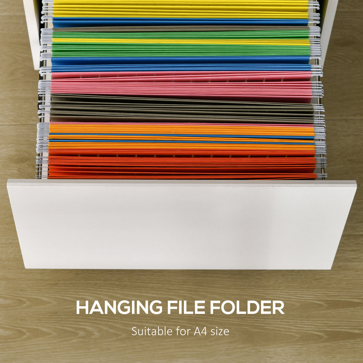 easycomfort easycomfort mobile per ufficio con 2 cassetti portadocumenti serratura e 5 ruote 47x39 5x62cm bianco