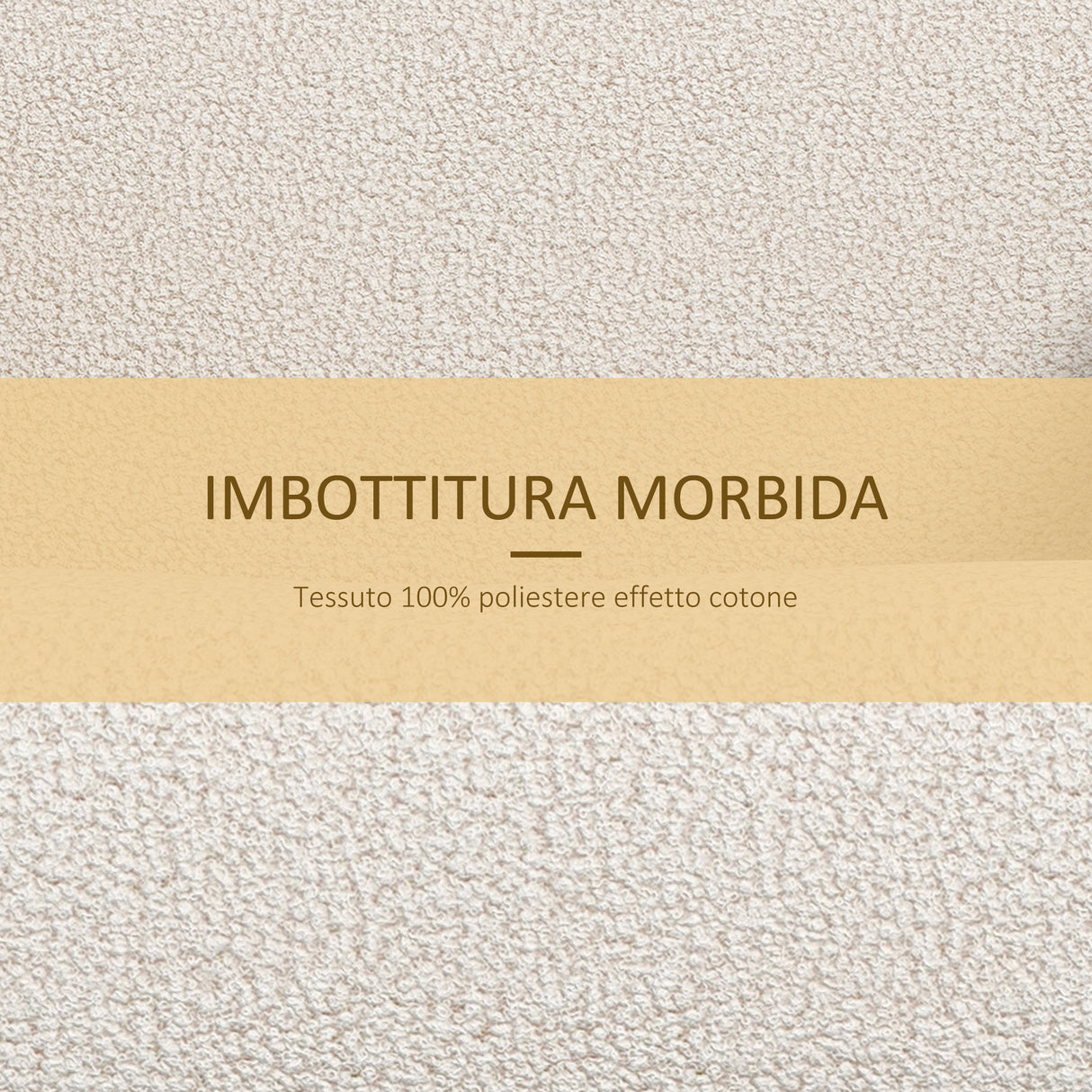 easycomfort easycomfort poltrona a dondolo imbottita in poliestere e legno di pioppo 60x76x74 cm color legno e grigio