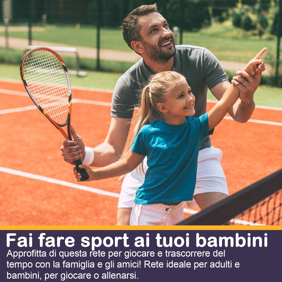 easycomfort easycomfort rete da volano e tennis portatile con altezza regolabile e sacca per trasporto nero 500 x 103 x 94158cm ean 8054111843935