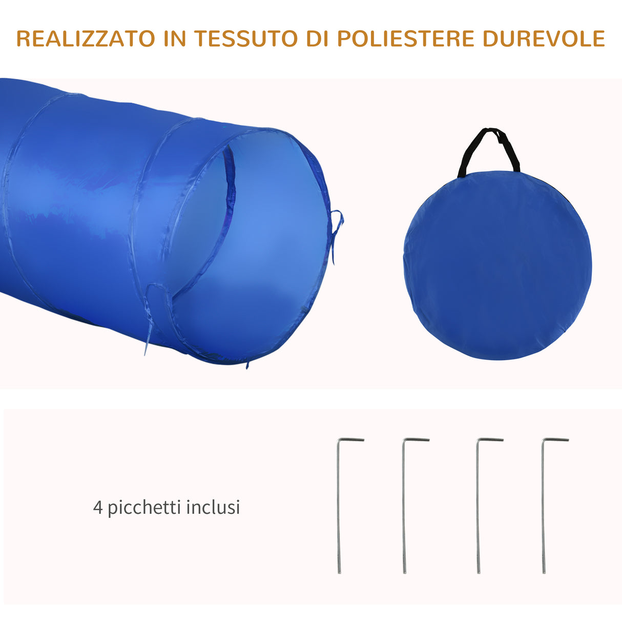 easycomfort easycomfort set per addestramento cani con salto tunnel slalom e anello ean 8054144137117