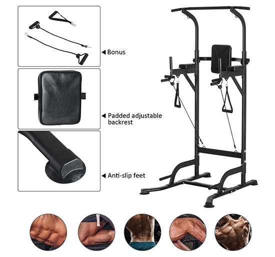 easycomfort easycomfort stazione fitness power tower multifunzionale body sculpt ean 8054144131825