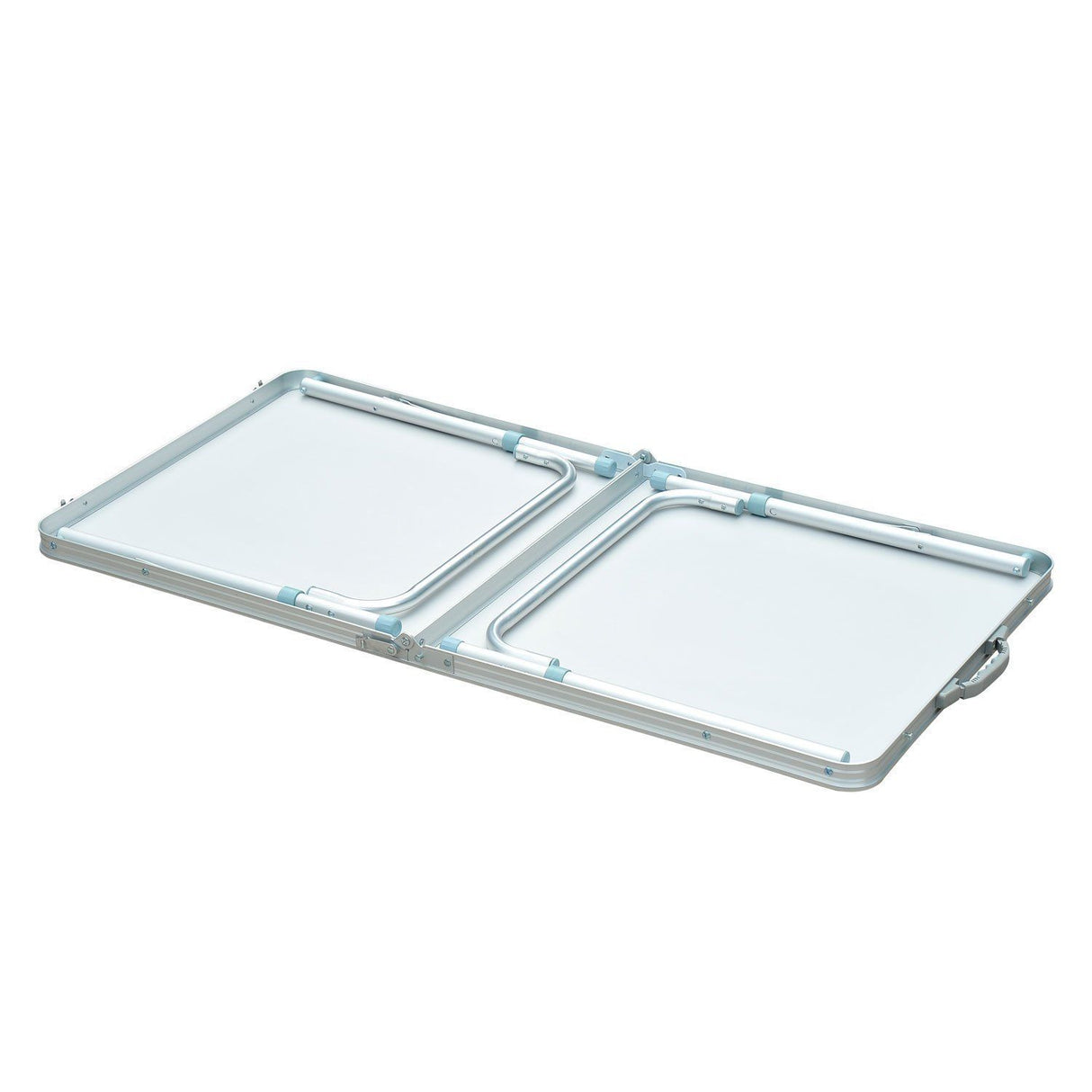 easycomfort easycomfort tavolo da campeggio picnic pieghevole portatile regolabile in altezza in alluminio 120 x 60 x 5470 cm ean 8054111843683