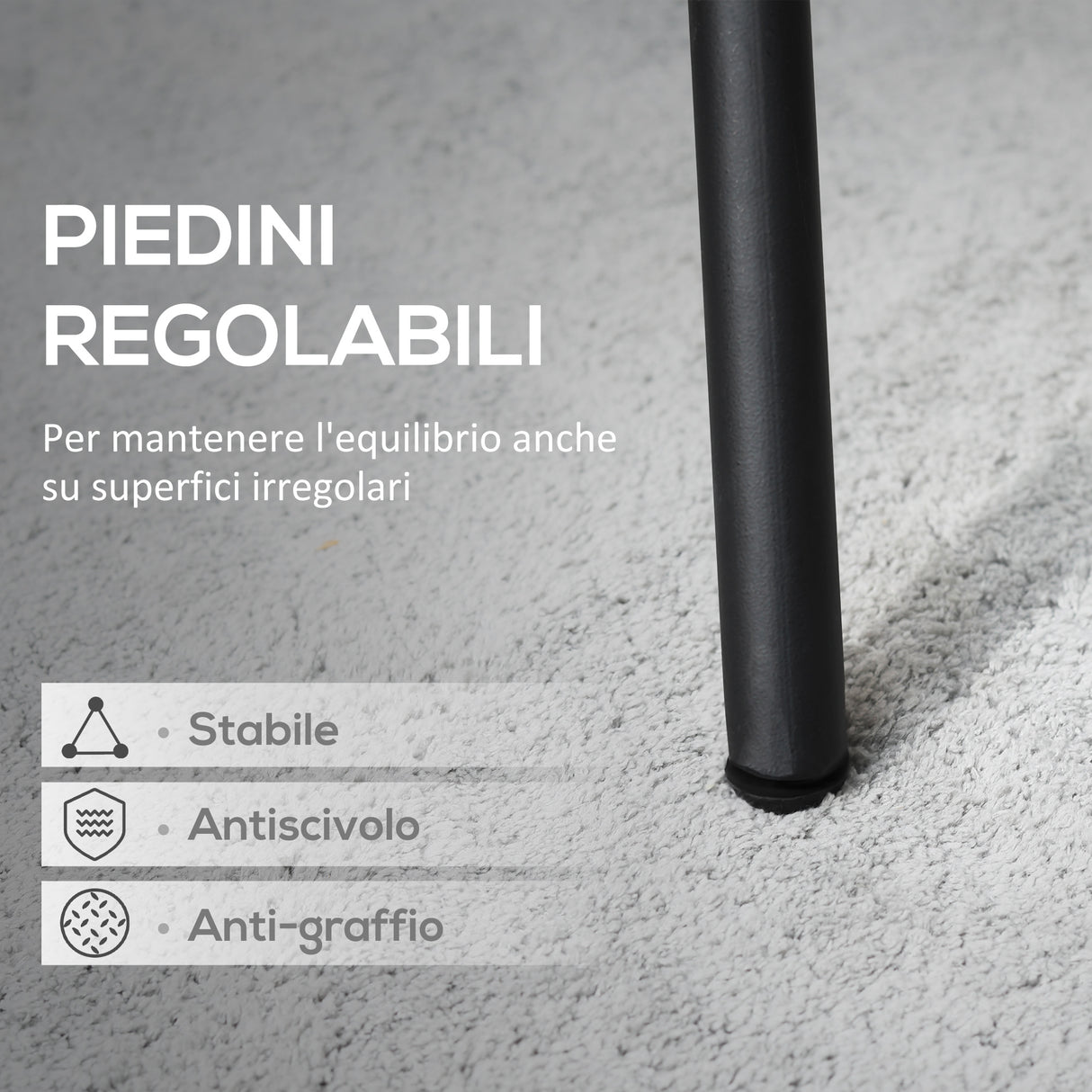 easycomfort easycomfort tavolo da giardino rotondo in metallo con piano dappoggio a rete 91x71 5cm nero