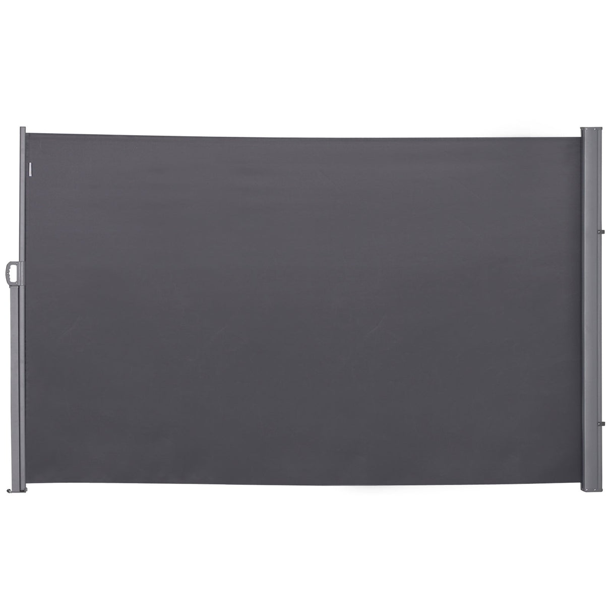 easycomfort easycomfort tenda da sole laterale frangivista estensibile 0 3m in poliestere grigio ean 8054111844543