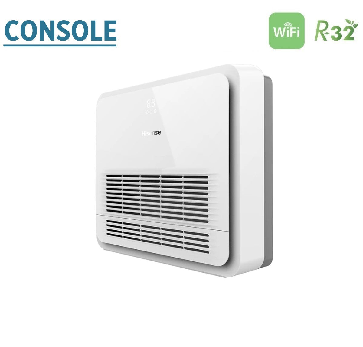 hisense climatizzatore condizionatore hisense dual split console 1212 con 2amw50u4rxa r 32 wi fi optional telecomando di serie incluso 1200012000