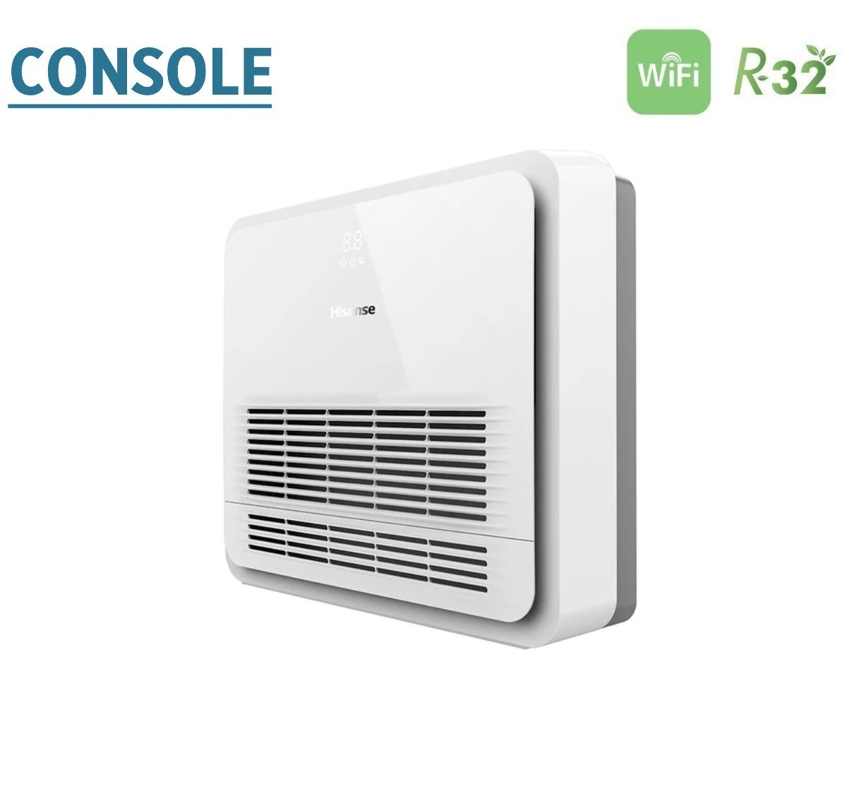 hisense climatizzatore condizionatore hisense dual split console 912 con 2amw50u4rxa r 32 wi fi optional telecomando di serie incluso 900012000