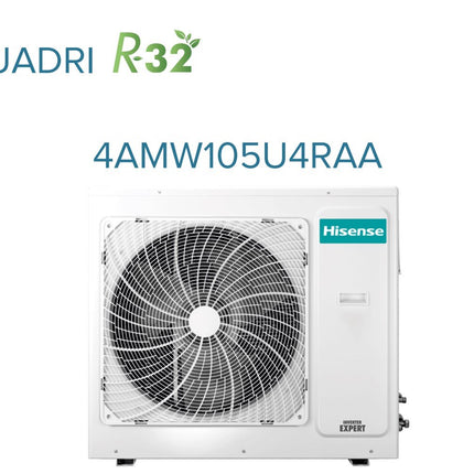 immagine-5-hisense-climatizzatore-condizionatore-hisense-dual-split-inverter-serie-new-comfort-1818-con-4amw105u4raa-r-32-wi-fi-optional-1800018000-ean-8059657013248