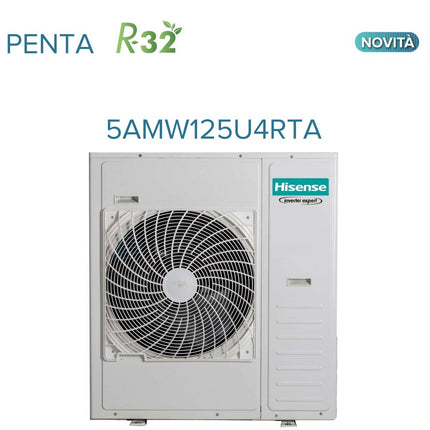 immagine-5-hisense-climatizzatore-condizionatore-hisense-penta-split-inverter-serie-energy-pro-999912-con-5amw125u4rta-r-32-wi-fi-integrato-900090009000900012000-novita