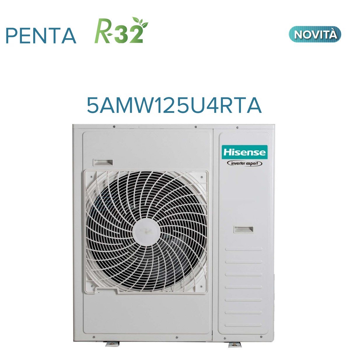 hisense climatizzatore condizionatore hisense penta split inverter serie energy pro 999912 con 5amw125u4rta r 32 wi fi integrato 900090009000900012000 novita
