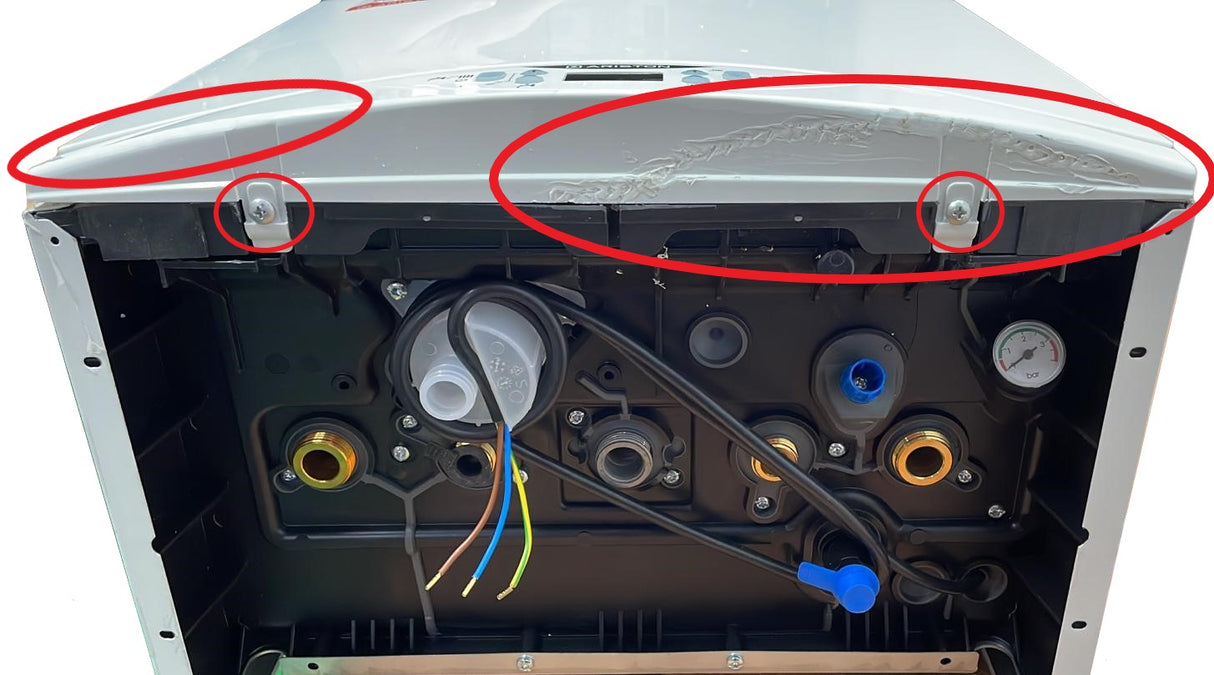 ariston area occasioni caldaia ariston hs premium 24 eu a condensazione completa di kit scarico fumi metano 3301325