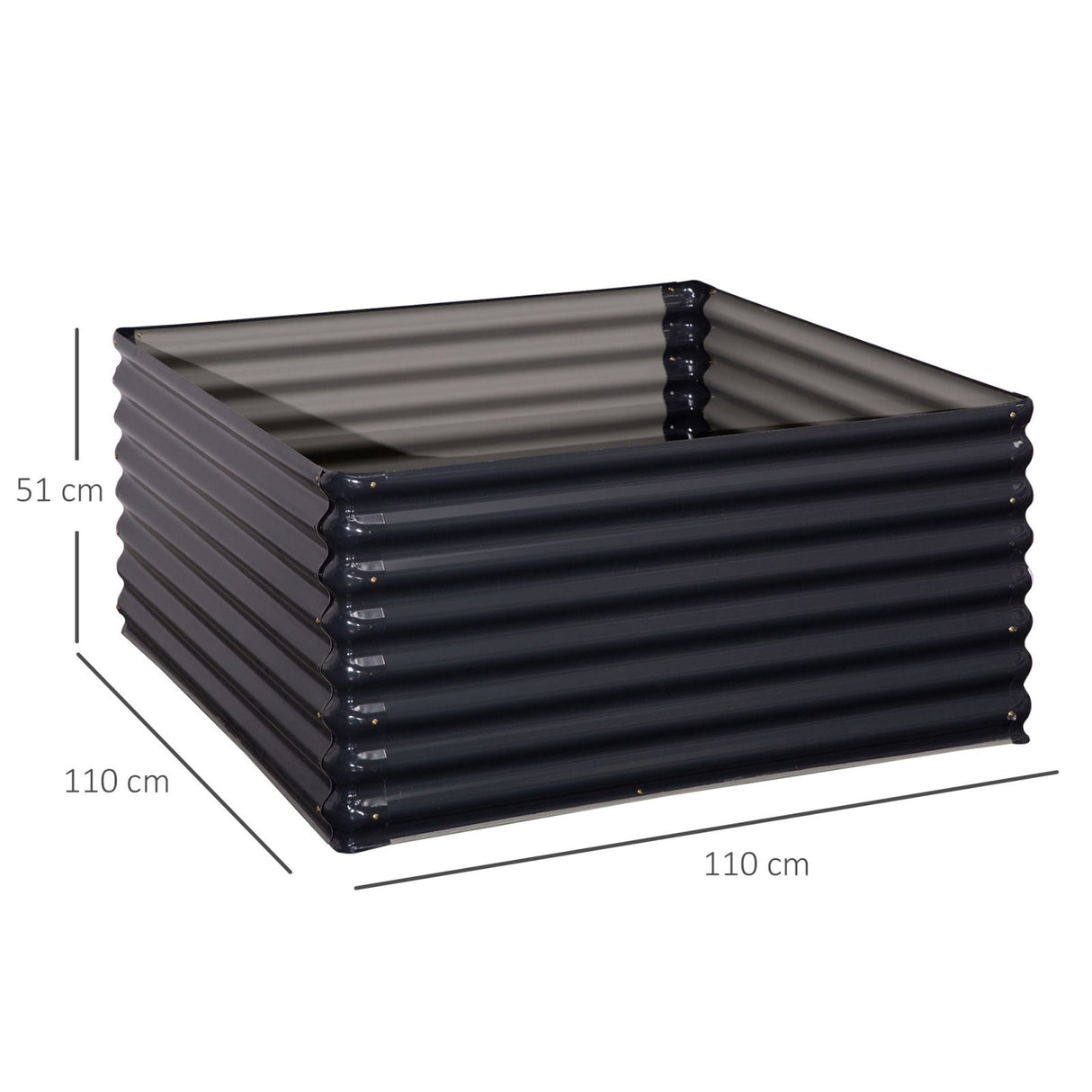 easycomfort easycomfort 2 in 1 letto per orto rialzato e casetta porta legna in acciaio zincato ean 8055776911038