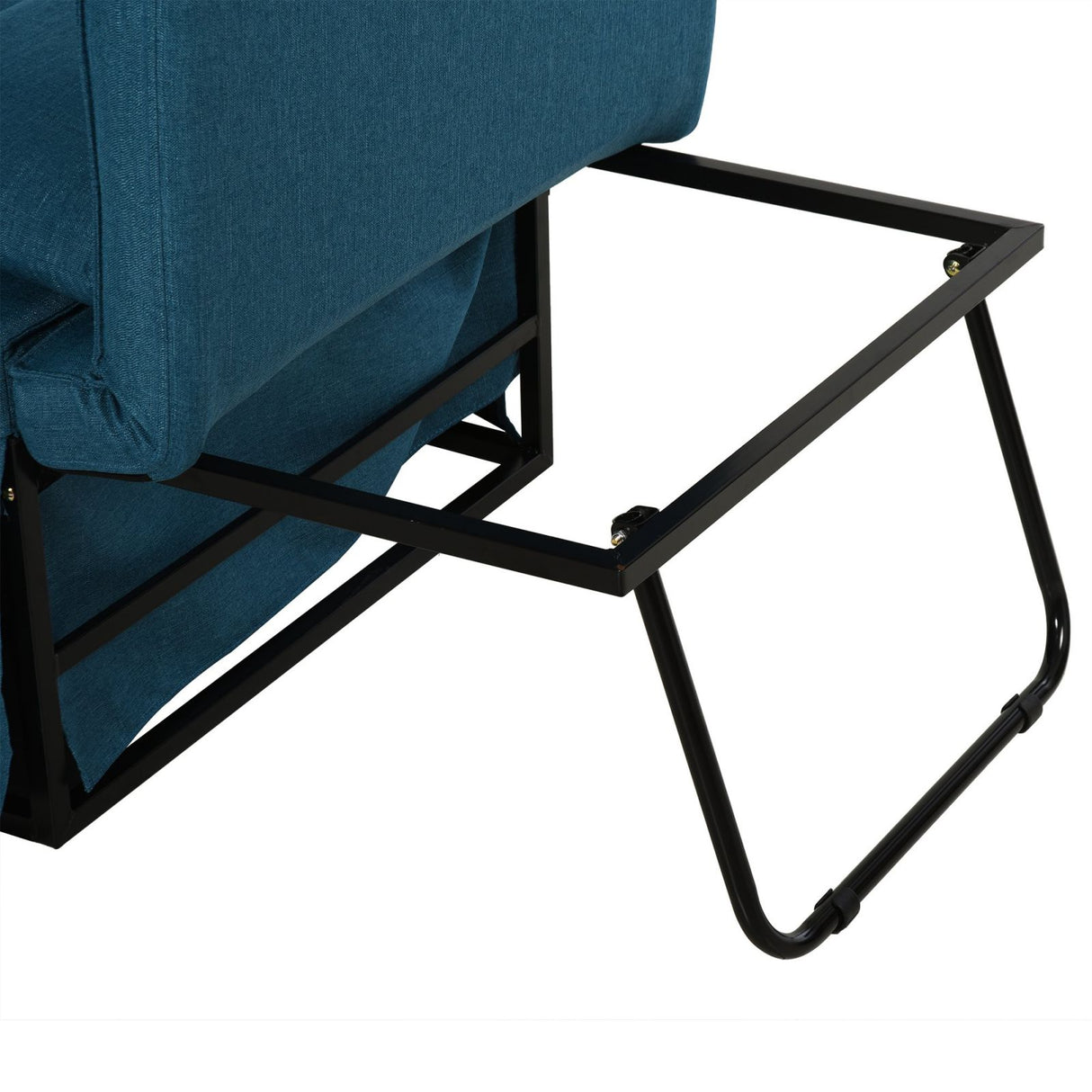 easycomfort easycomfort brandina pieghevole 2 in 1 trasformabile in pouf con schienale regolabile blu ean 8055776916019