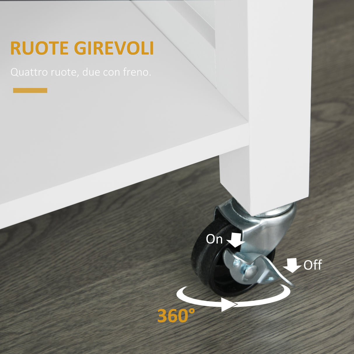 easycomfort easycomfort carrello con ruote salvaspazio penisola cucina in legno massiccio 1 cassetto 1 armadietto 3 ripiani e 4 ruote 107 5x48x89 cm