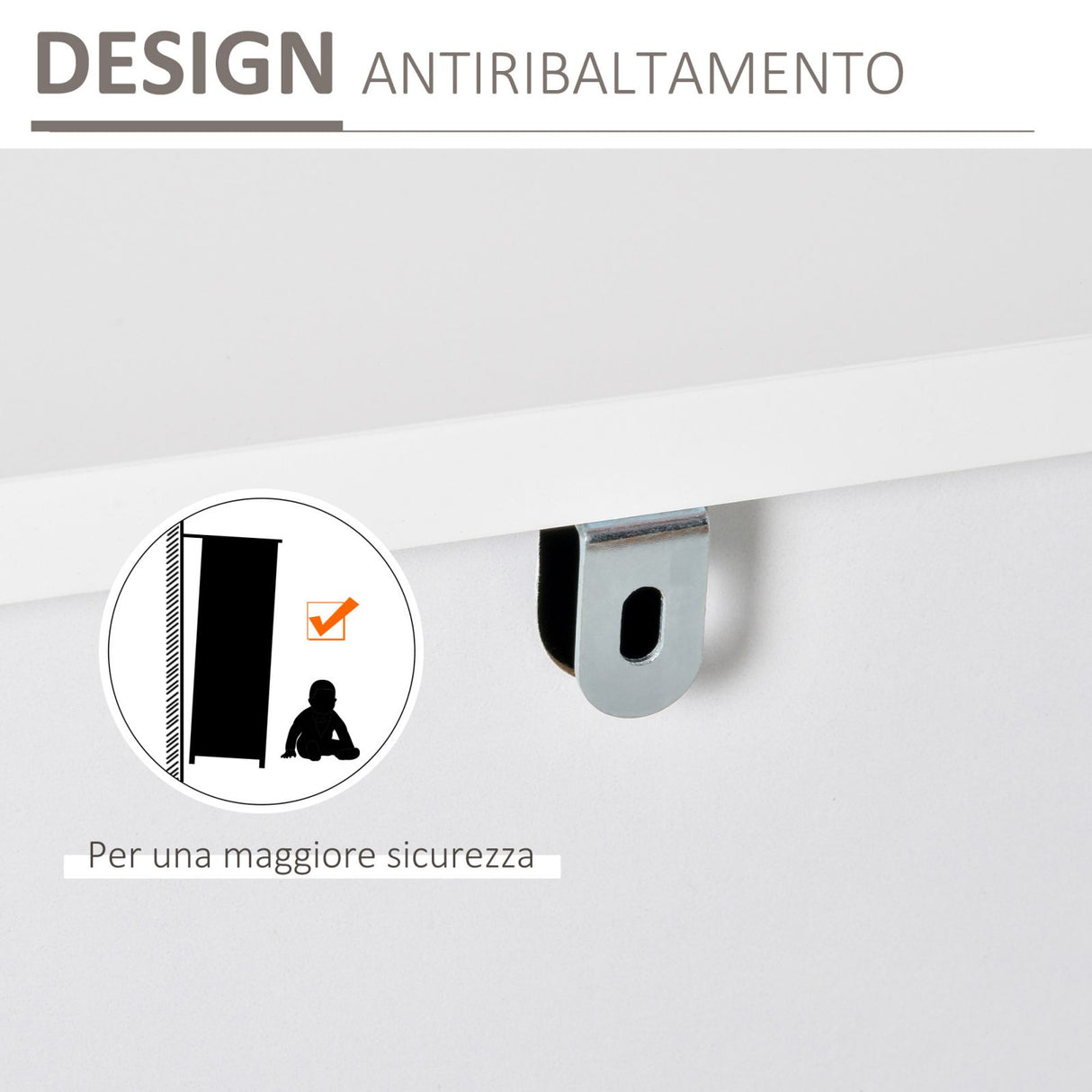 easycomfort easycomfort credenza buffet con 3 cassetti e 2 ante bianco con gambe in metallo dorate