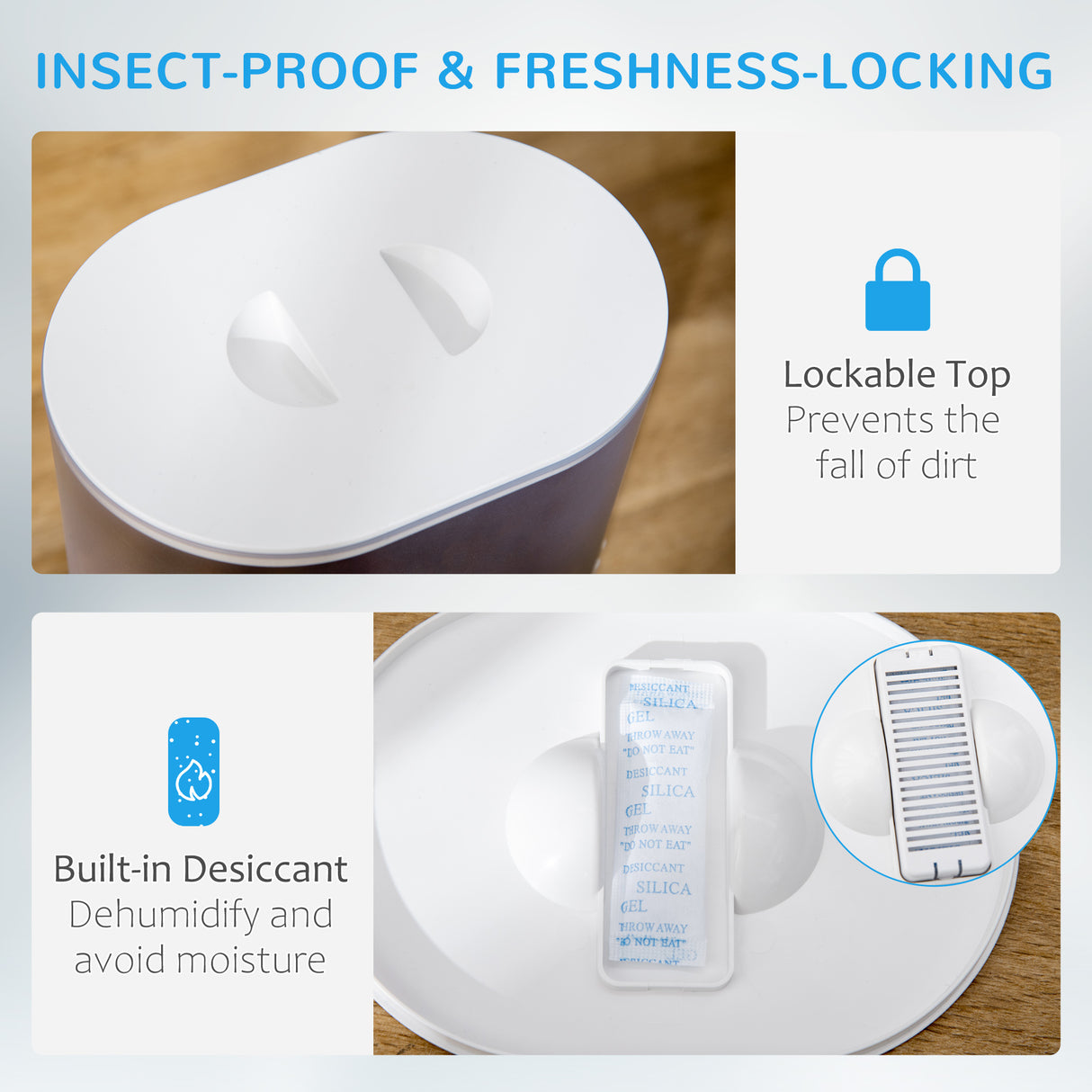 easycomfort easycomfort distributore automatico cibo gatti e cani con ciotola e timer 1 6 pasti al giorno 20 5x25x28cm