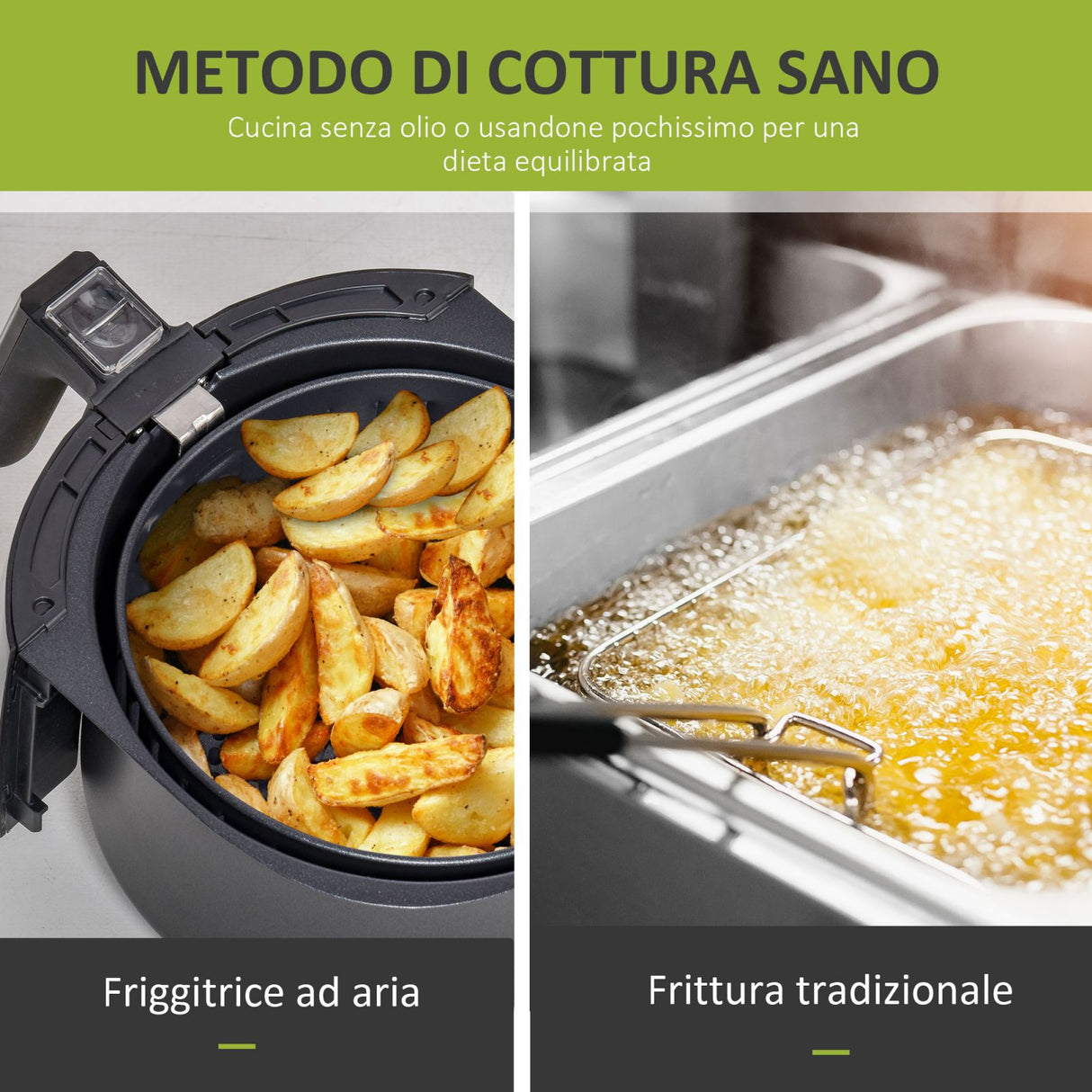 easycomfort easycomfort friggitrice ad aria calda 3 5l 7 programmi temperatura regolabile 80 200c 1500w friggitrice senza olio con timer 60 minuti touchscreen