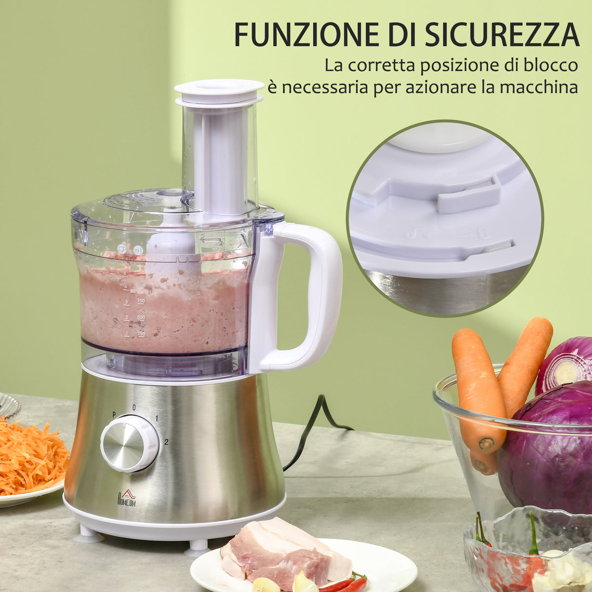 easycomfort easycomfort frullatore da 500w con caraffa lama a s e lama a 4 punte in acciaio inox as e abs 2 velocita regolabili 20 5x19x16cm bianco