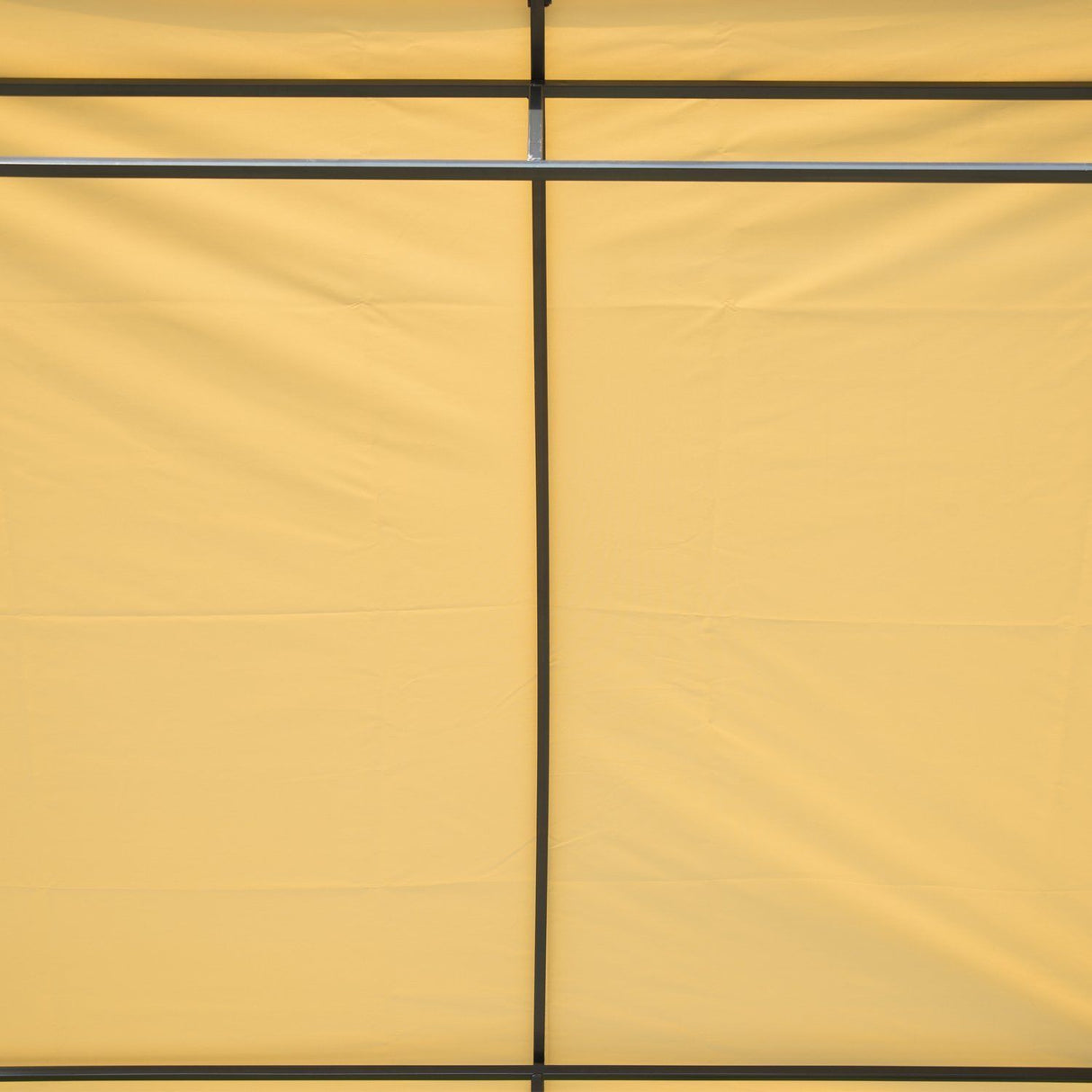 easycomfort easycomfort gazebo pergola per barbecue bbq con tetto ignifugo in poliestere 215 x 150 x 180220 cm beige ean 8054144133874