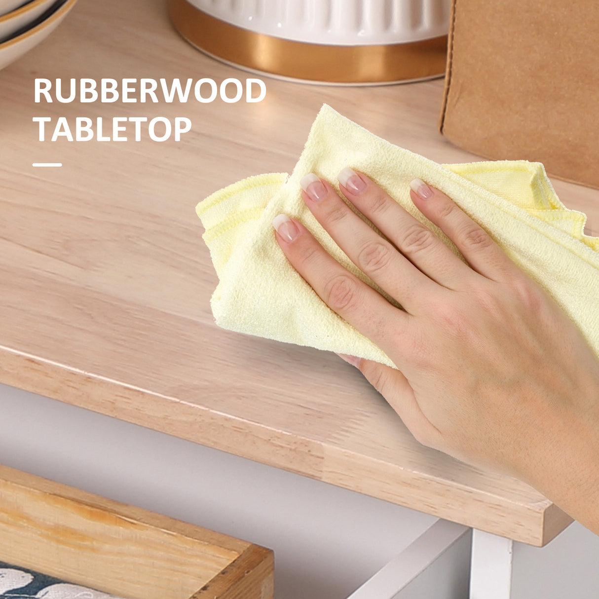 easycomfort easycomfort isola per cucina con 2 cassetti 2 armadietti e ripiani interni regolabili in 3 posizioni 106x39 5x89 5 cm bianco