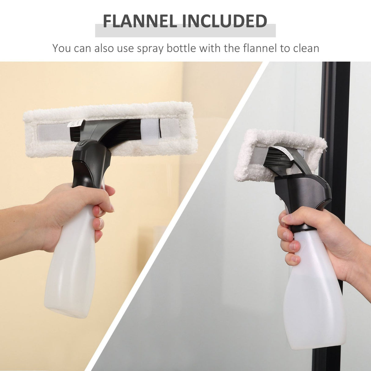 easycomfort easycomfort lavavetri elettrico aspiragocce con batteria ricaricabile pulitore vetri senza fili giallo