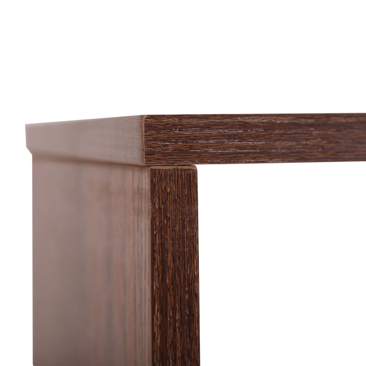 easycomfort easycomfort libreria design moderna scaffale in legno da parete in legno noce 80x30x145cm ean 8054111845823