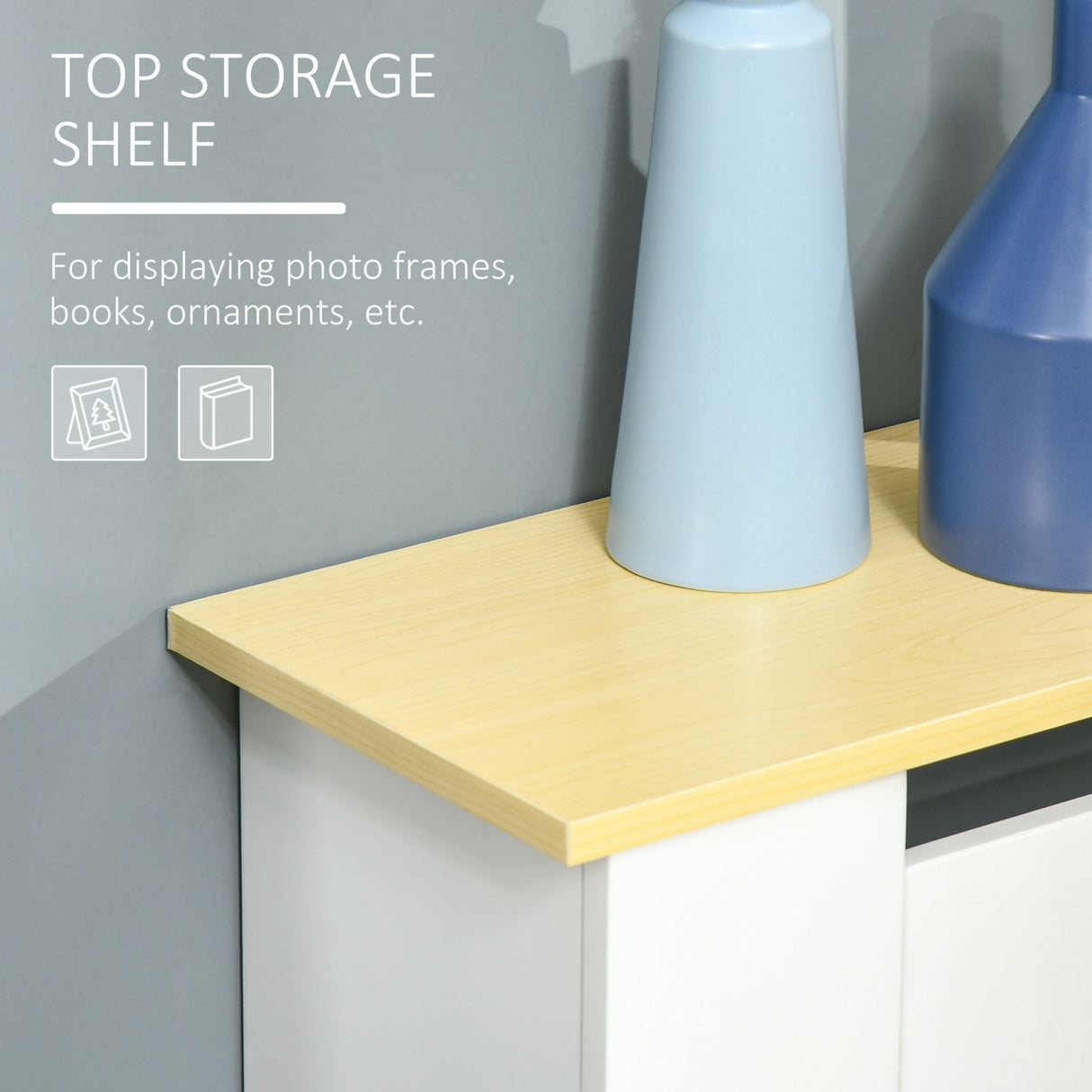 easycomfort easycomfort mobile copricalorifero in mdf e legno truciolare design a doghe con mensola superiore bianco